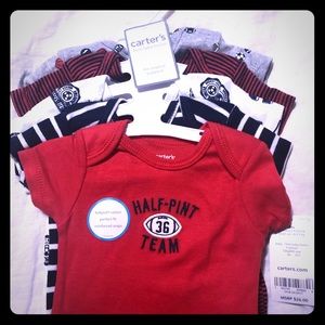 NWT Carters onesies 3 months baby boy